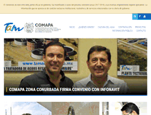 Tablet Screenshot of comapa-zconurbada.gob.mx